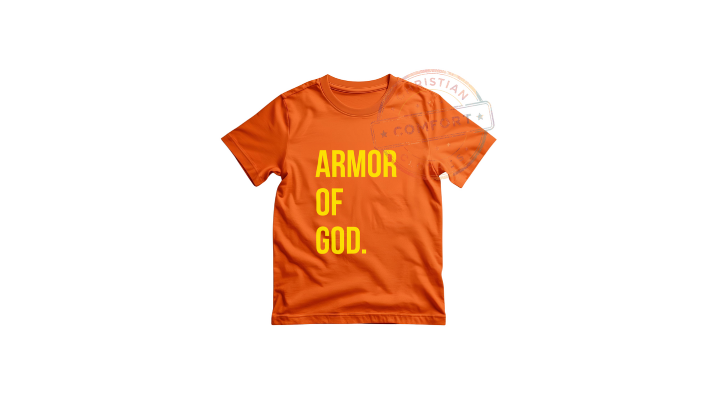 KIDS SUNSET ORANGE TEE