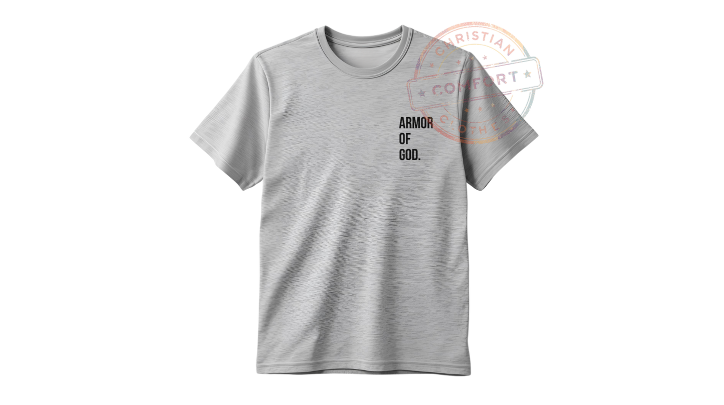 GRAY POCKET PRINT TEE