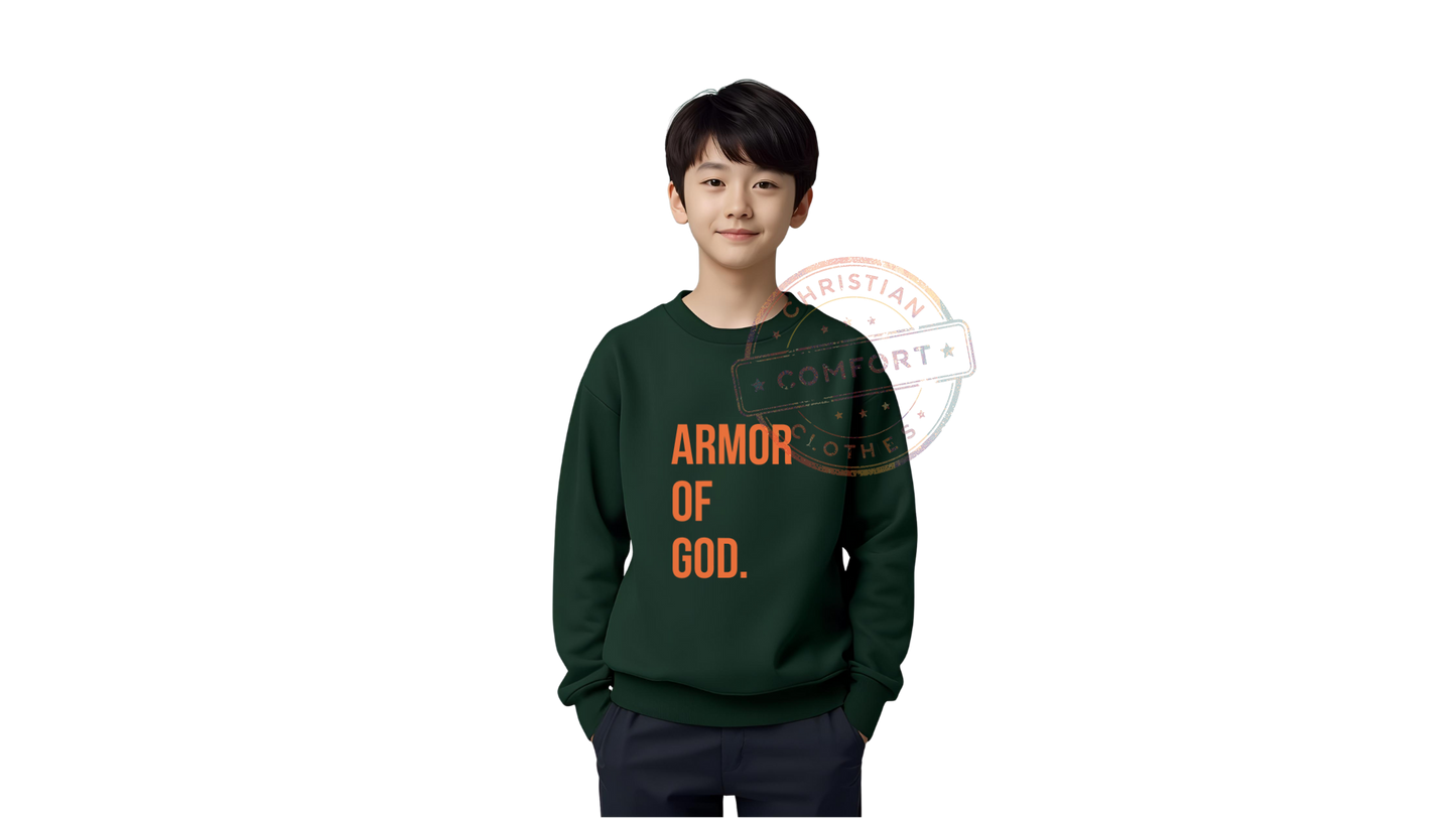 KIDS LINCOLN GREEN SWEATSHIRT