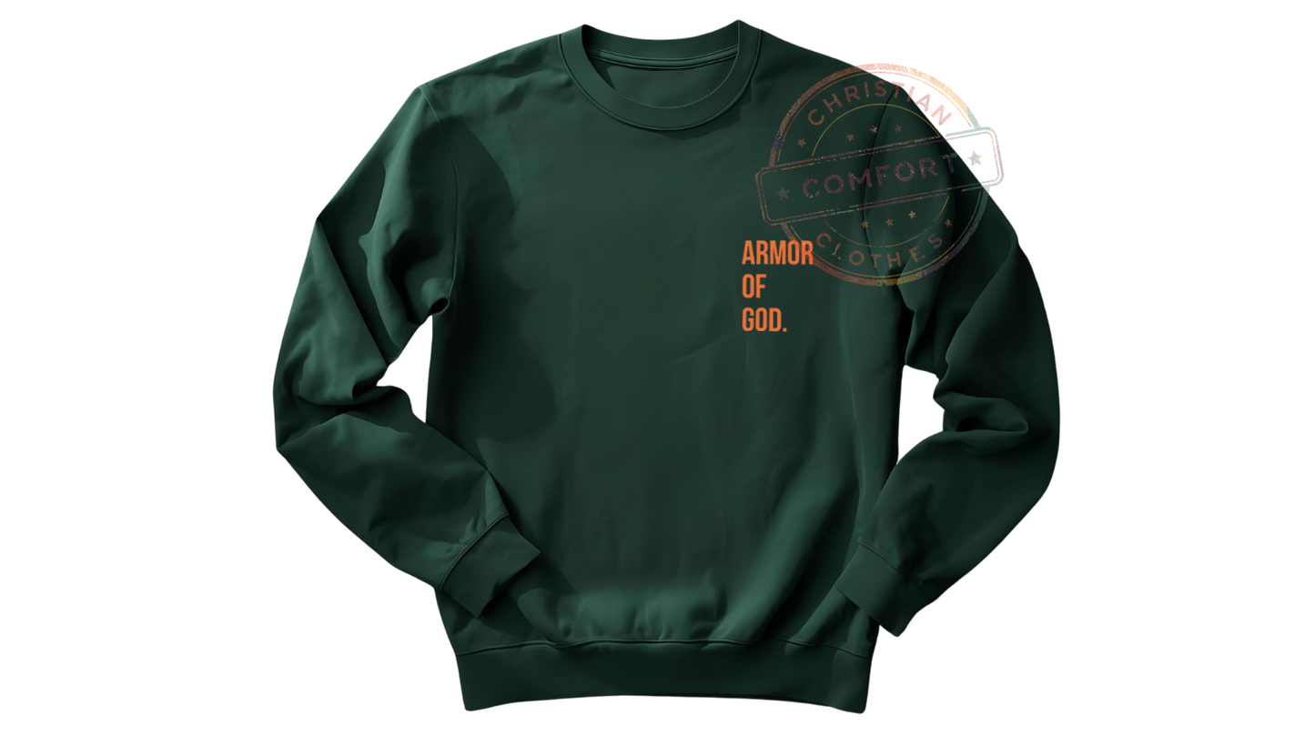 LINCOLN GREEN POCKET PRINT SWEATSHIRT