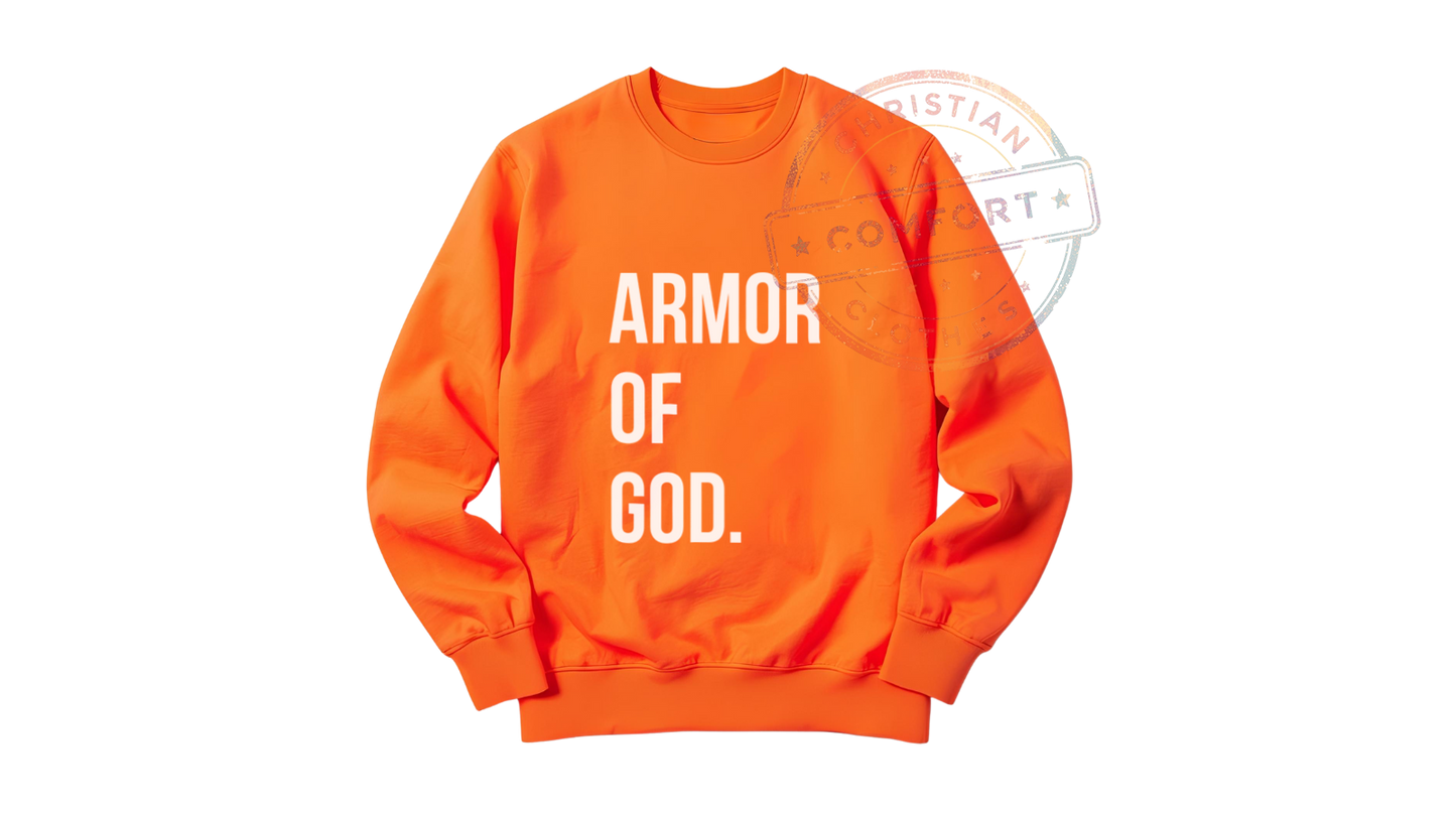 HI-VIS ORANGE SWEATSHIRT