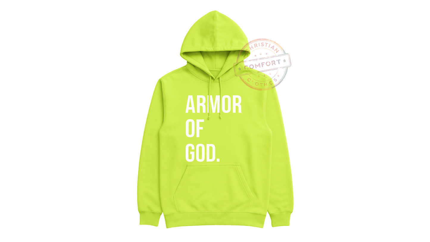 HI VIS SAFETY GREEN HOODIE