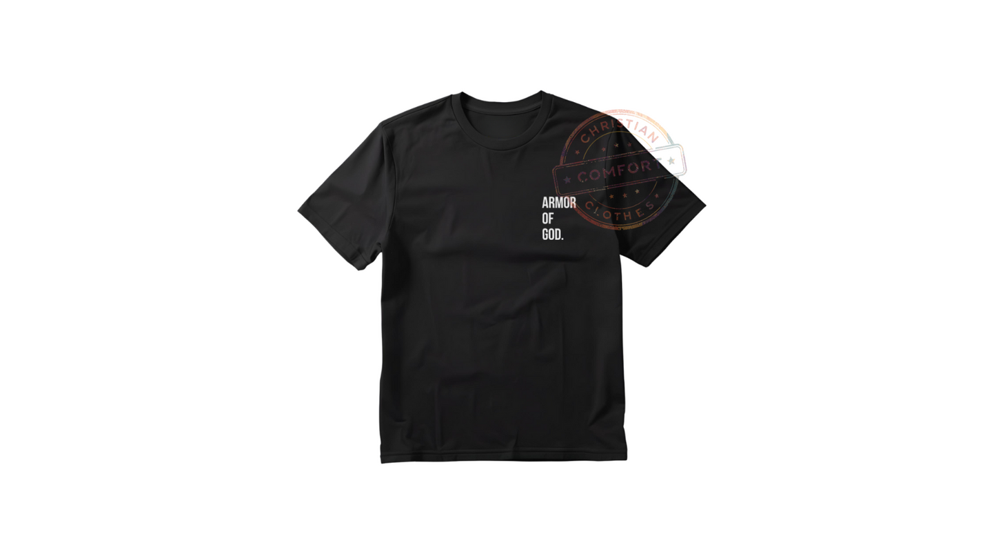 KIDS BLACK POCKET PRINT TEE