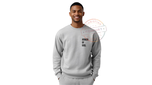 GRAY POCKET PRINT SWEATSHIRT