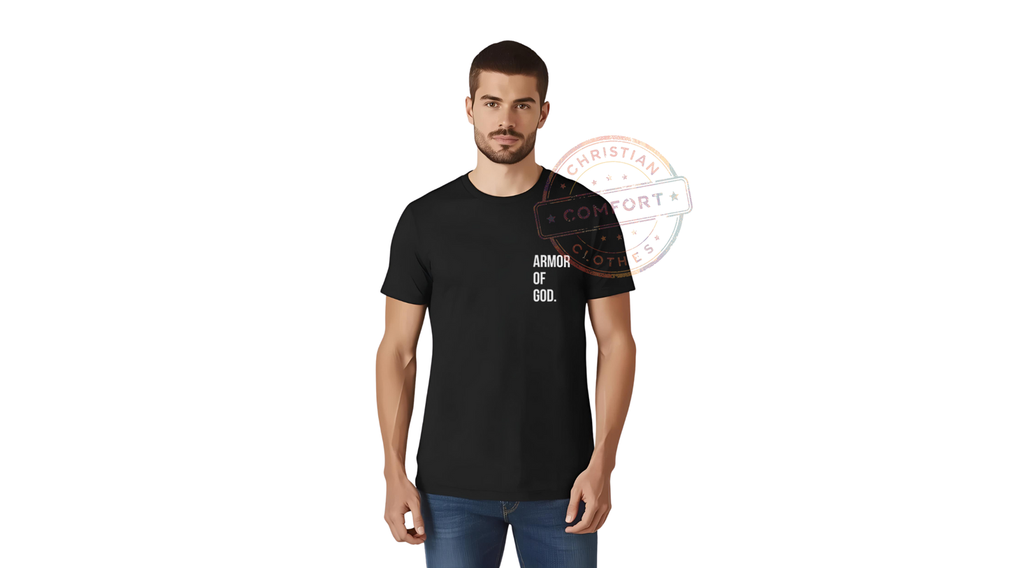 BLACK POCKET PRINT TEE