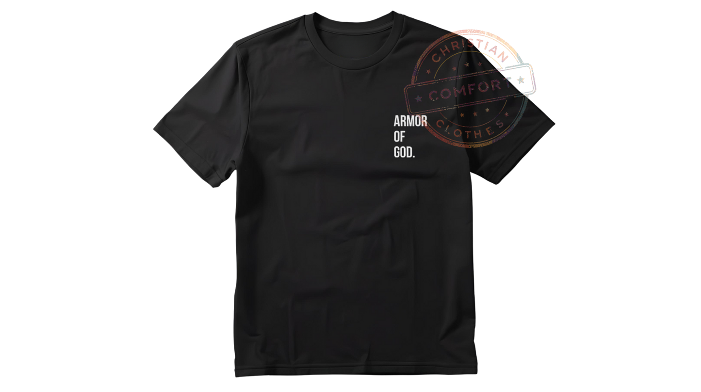 BLACK POCKET PRINT TEE