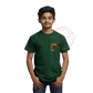 KIDS LINCOLN GREEN POCKET PRINT TEE