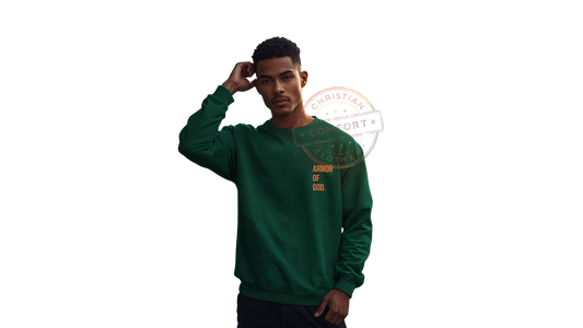 LINCOLN GREEN POCKET PRINT SWEATSHIRT