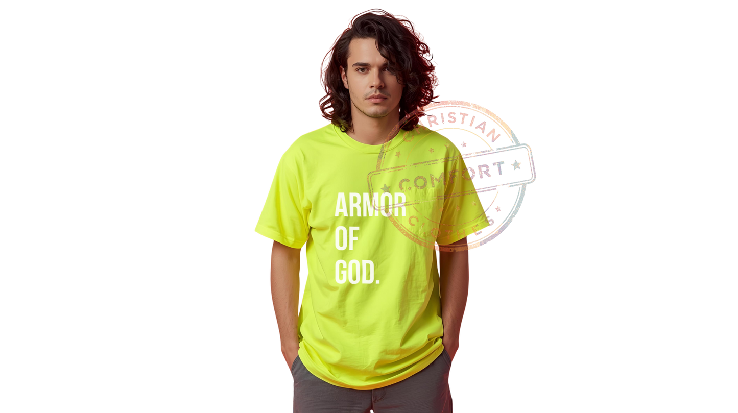 HI VIS SAFETY GREEN TEE