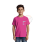 KIDS PINK MINT POCKET PRINT TEE