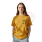 MUSTARD POCKET PRINT TEE