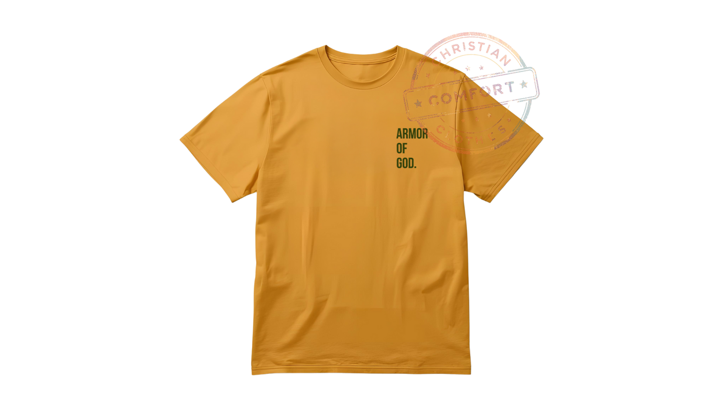 MUSTARD POCKET PRINT TEE