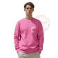 HI VIS SAFETY PINK POCKET PRINT SWEATSHIRT
