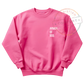 HI VIS SAFETY PINK POCKET PRINT SWEATSHIRT