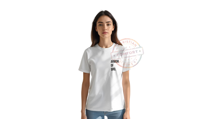 CLASSIC WHITE POCKET PRINT TEE